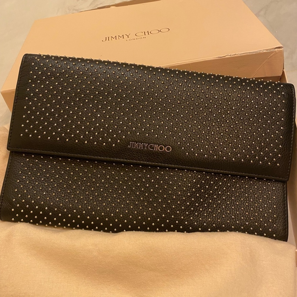 Jimmy choo clutch bag